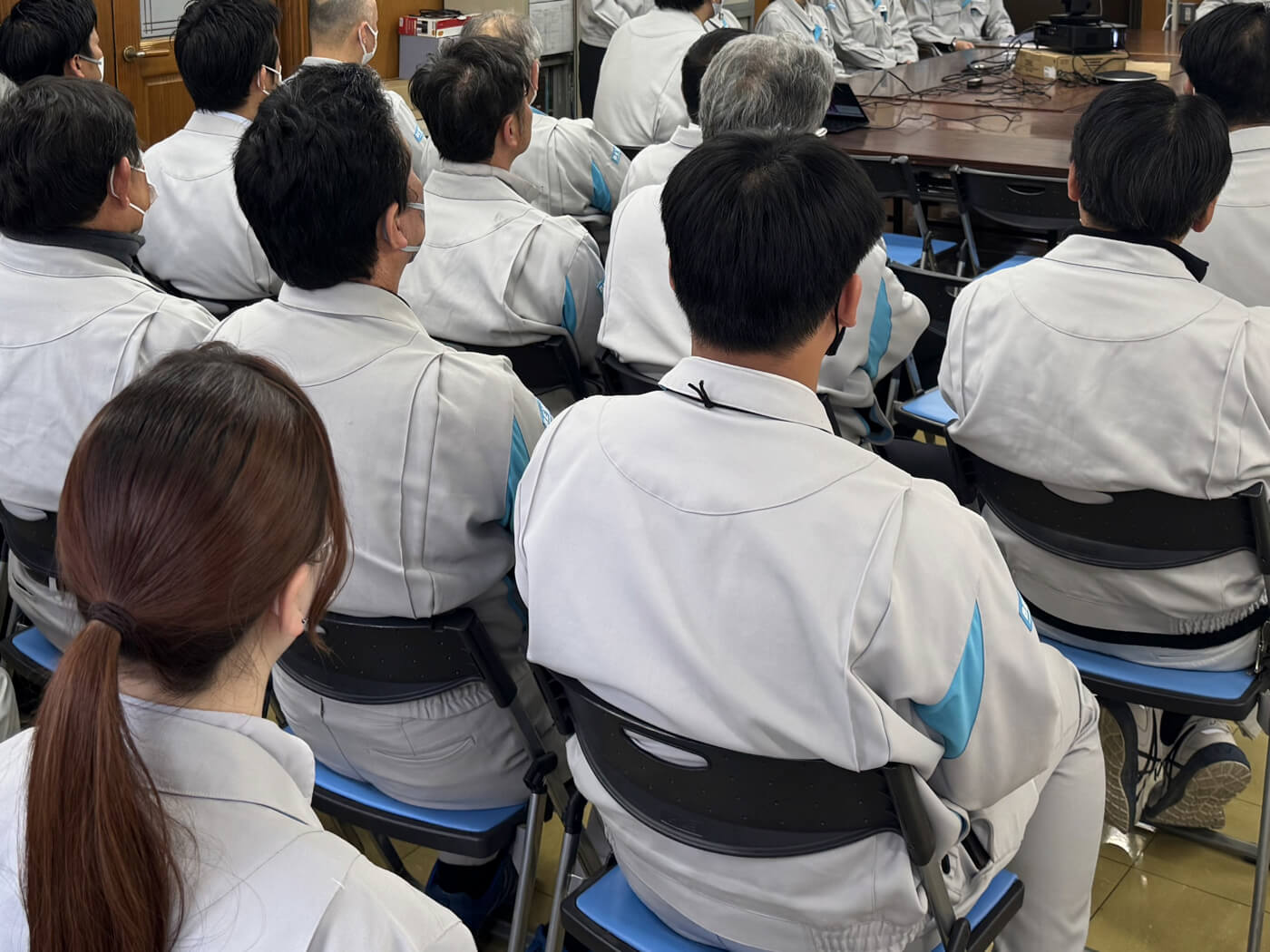 入社式
