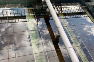 岩崎浄水場ろ過池ろ過砂交換修繕工事