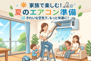 エアコンの点検はお済みですか？