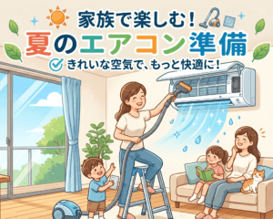 エアコンの点検はお済みですか？