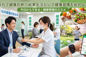 年に一度の定期健康診断を実施しました！