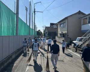 毎月恒例の地域清掃活動を実施しました！