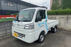 新しい軽トラが熊井戸工業の仲間に加わりました☆